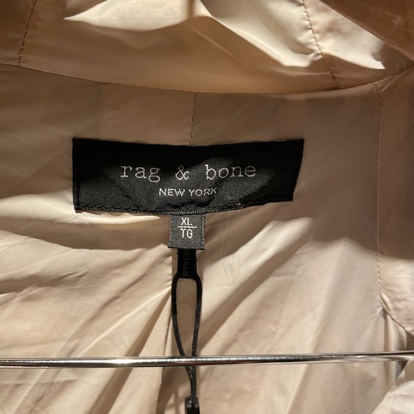 Rag& Bone Ivory Hoodie Coat - Picture 4 of 5